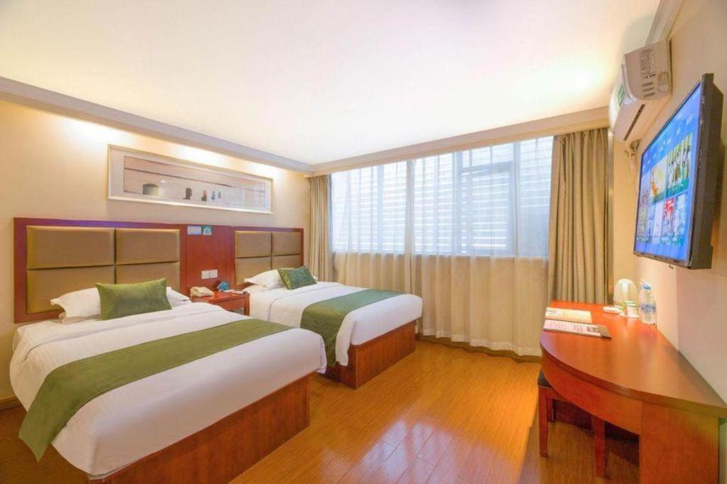 Greentree Inn Suzhou Guanqian Street Leqiao Metro Station Exteriör bild