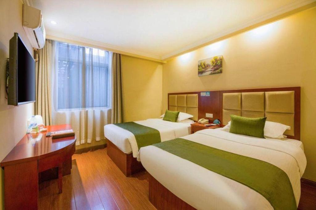 Greentree Inn Suzhou Guanqian Street Leqiao Metro Station Exteriör bild
