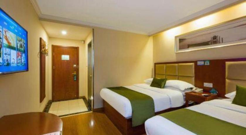 Greentree Inn Suzhou Guanqian Street Leqiao Metro Station Exteriör bild